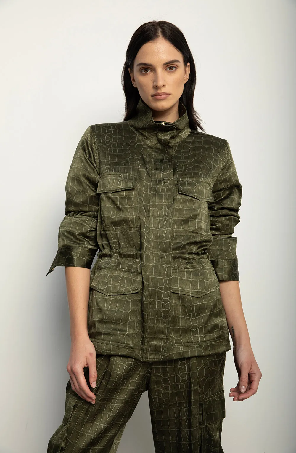 Surplus Jacket   Army Croc