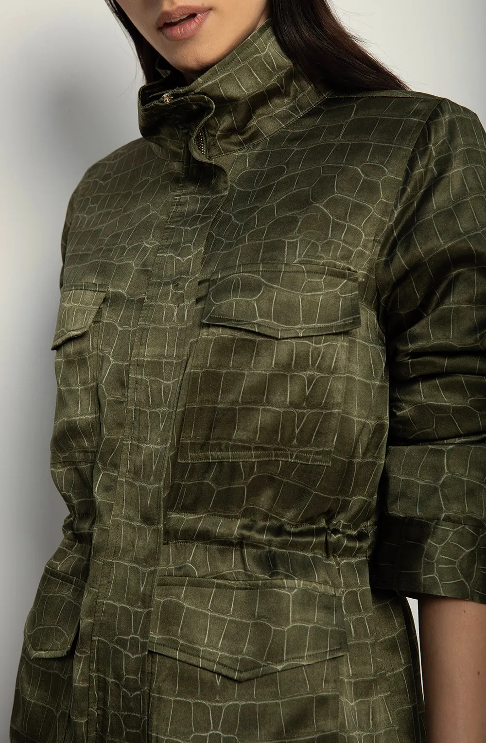 Surplus Jacket   Army Croc
