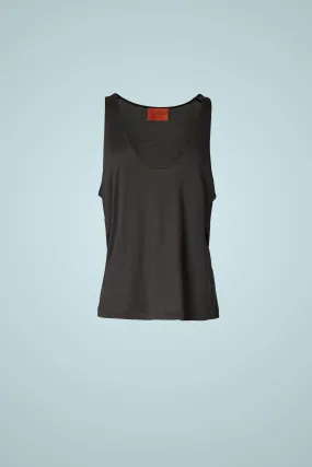 THE MOTION EDIT TANK TOP IN SILK JERSEY