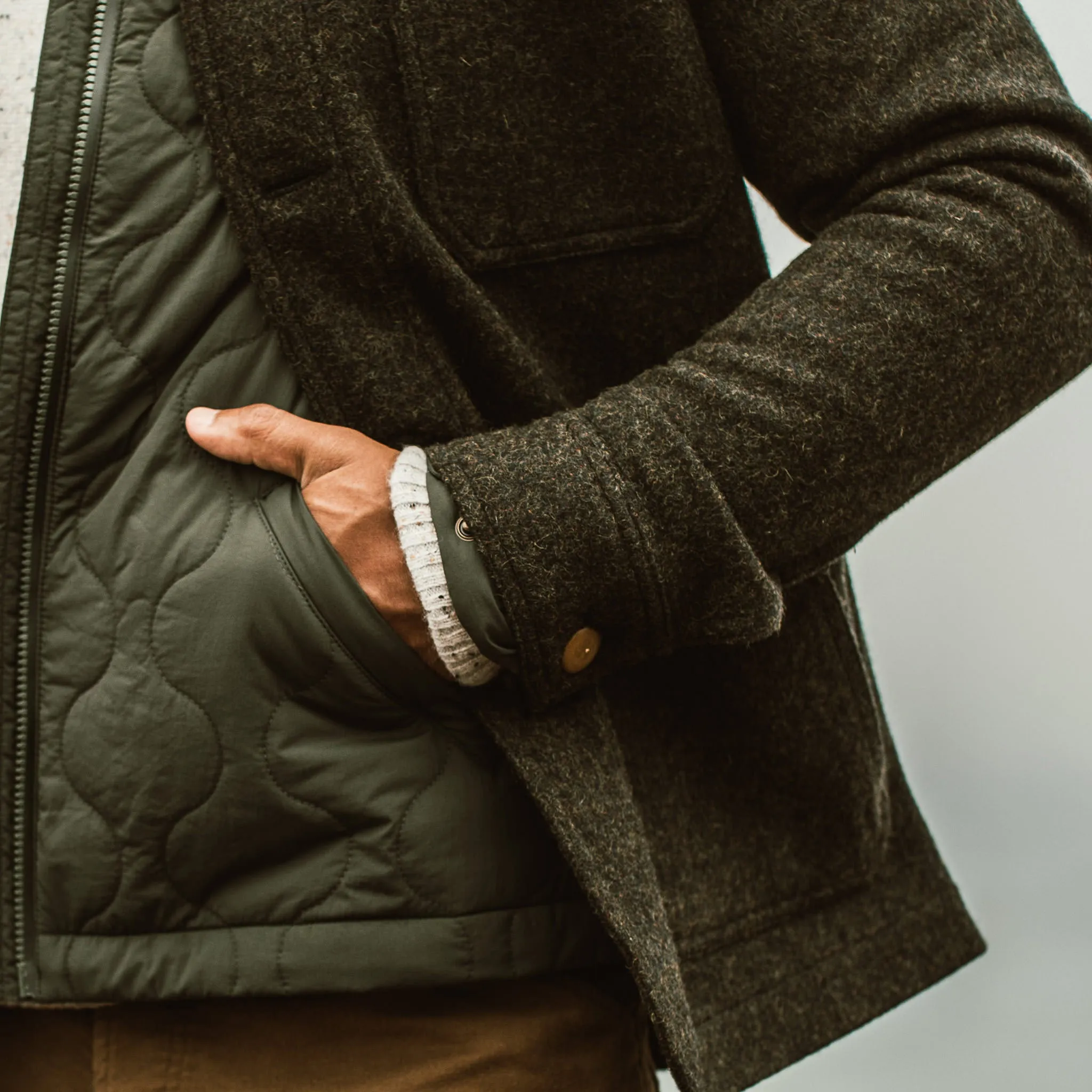 The Ojai Jacket in Shetland Moss