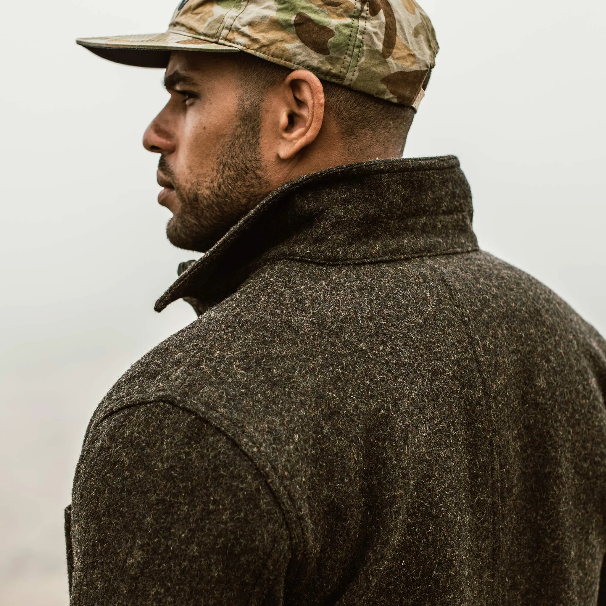 The Ojai Jacket in Shetland Moss