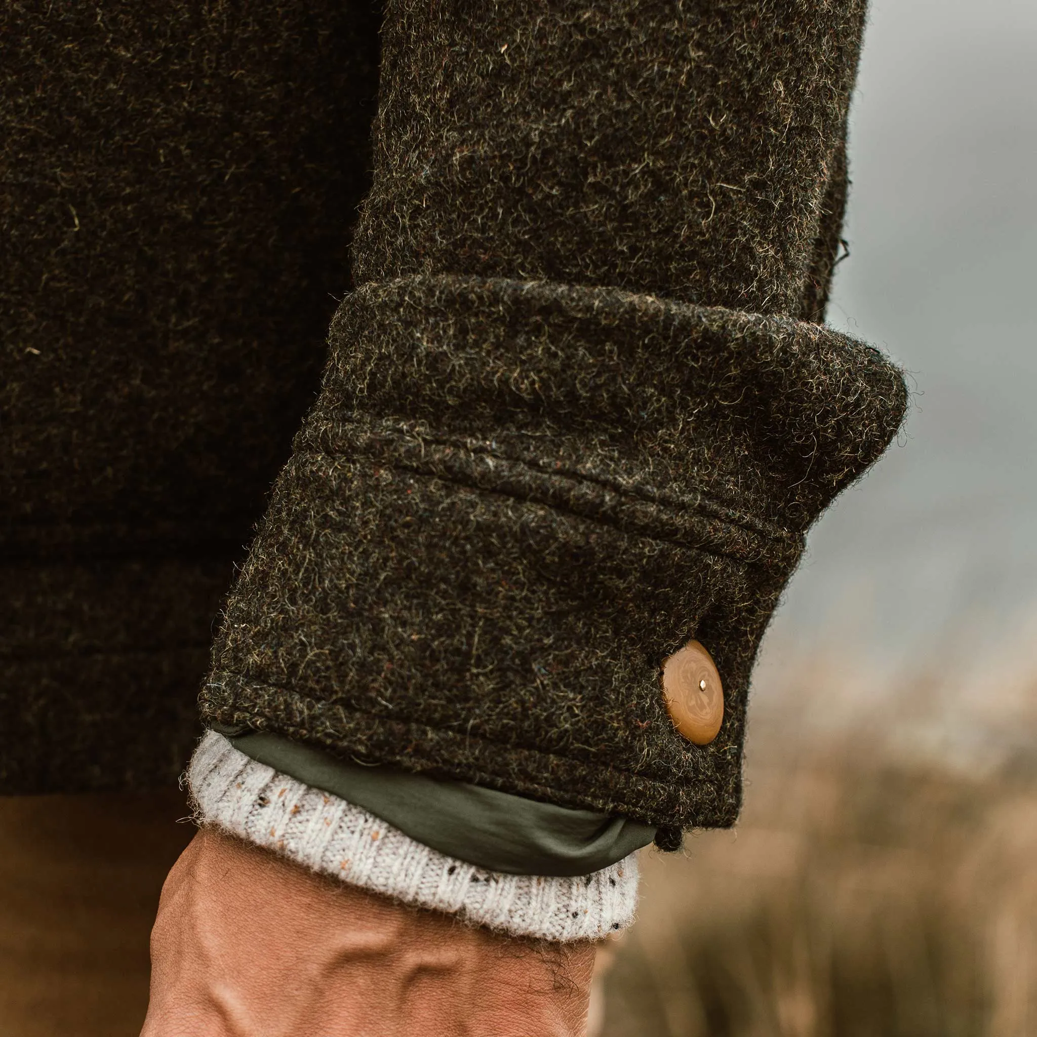 The Ojai Jacket in Shetland Moss