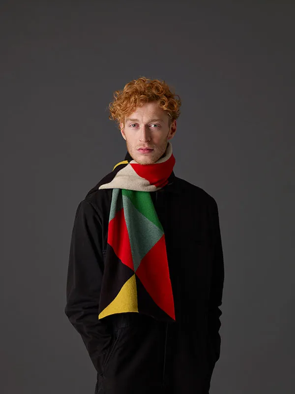 Triangles Scarf Multicolour