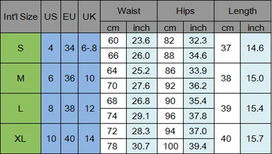VenusFox fashion Casual Pleated Bodycon Mini Skirt