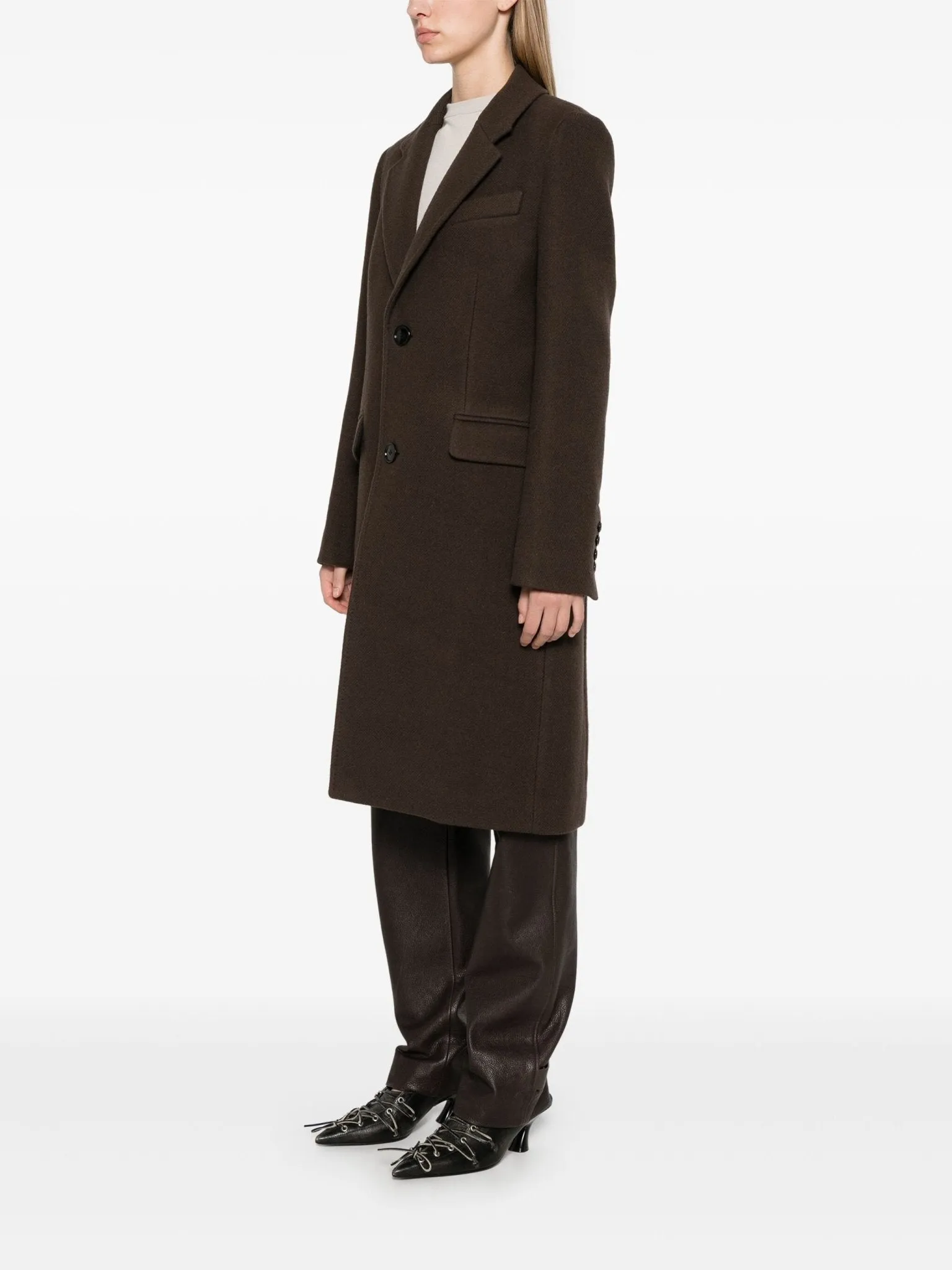virgin wool coat