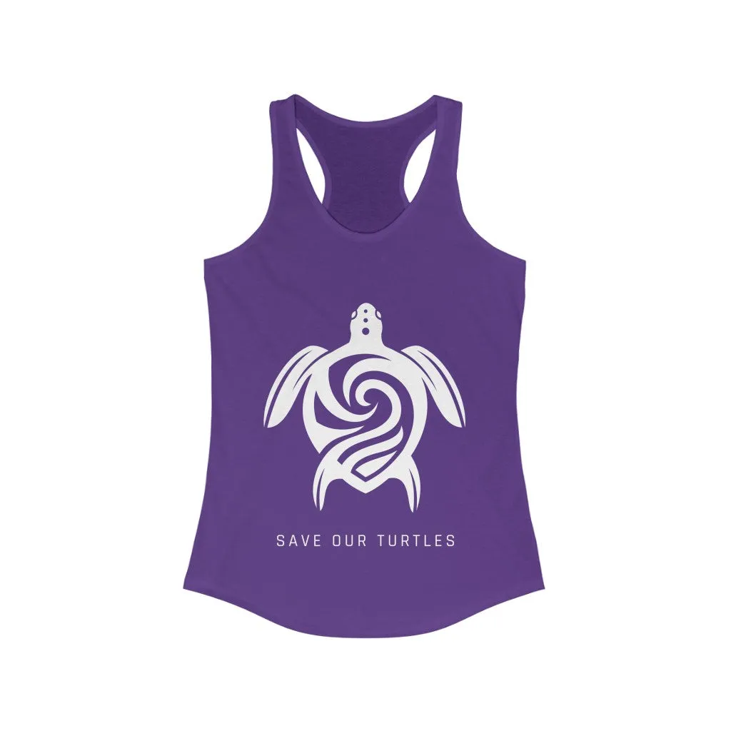 Women's Save Our Turtles Racerback Tank