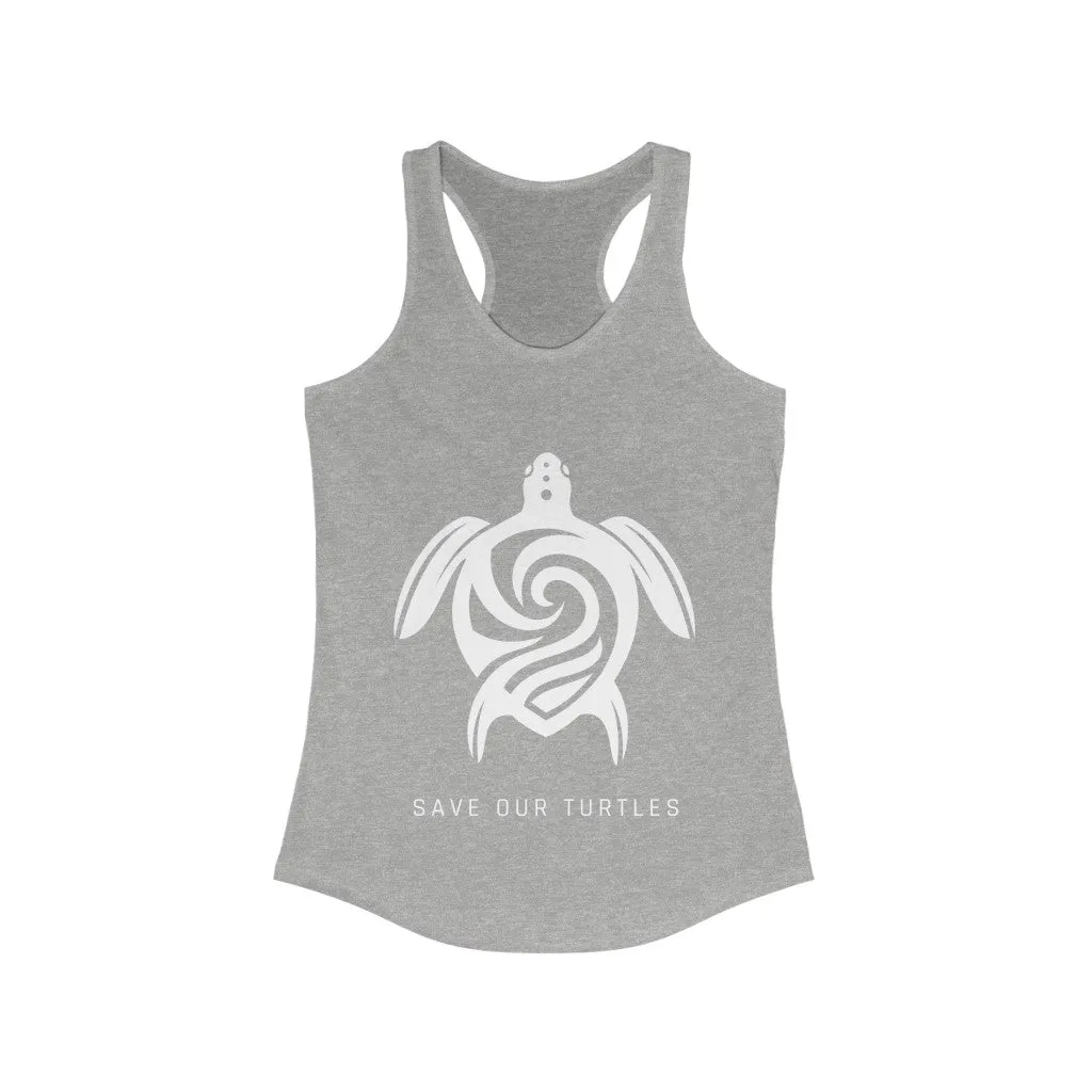 Women's Save Our Turtles Racerback Tank