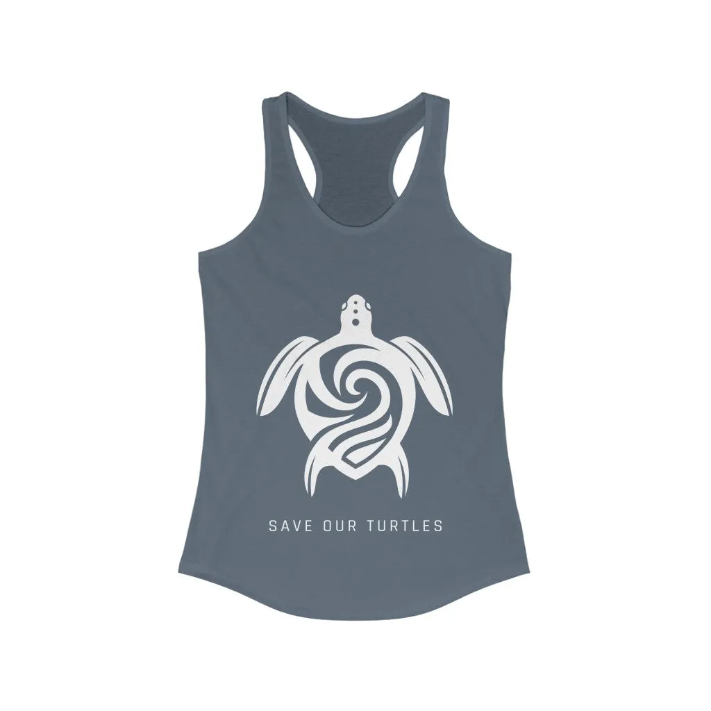 Women's Save Our Turtles Racerback Tank