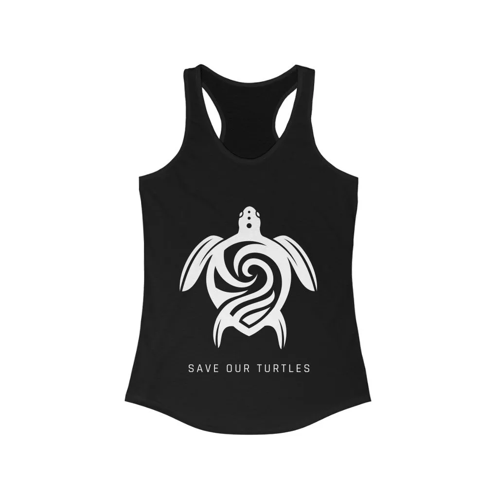 Women's Save Our Turtles Racerback Tank