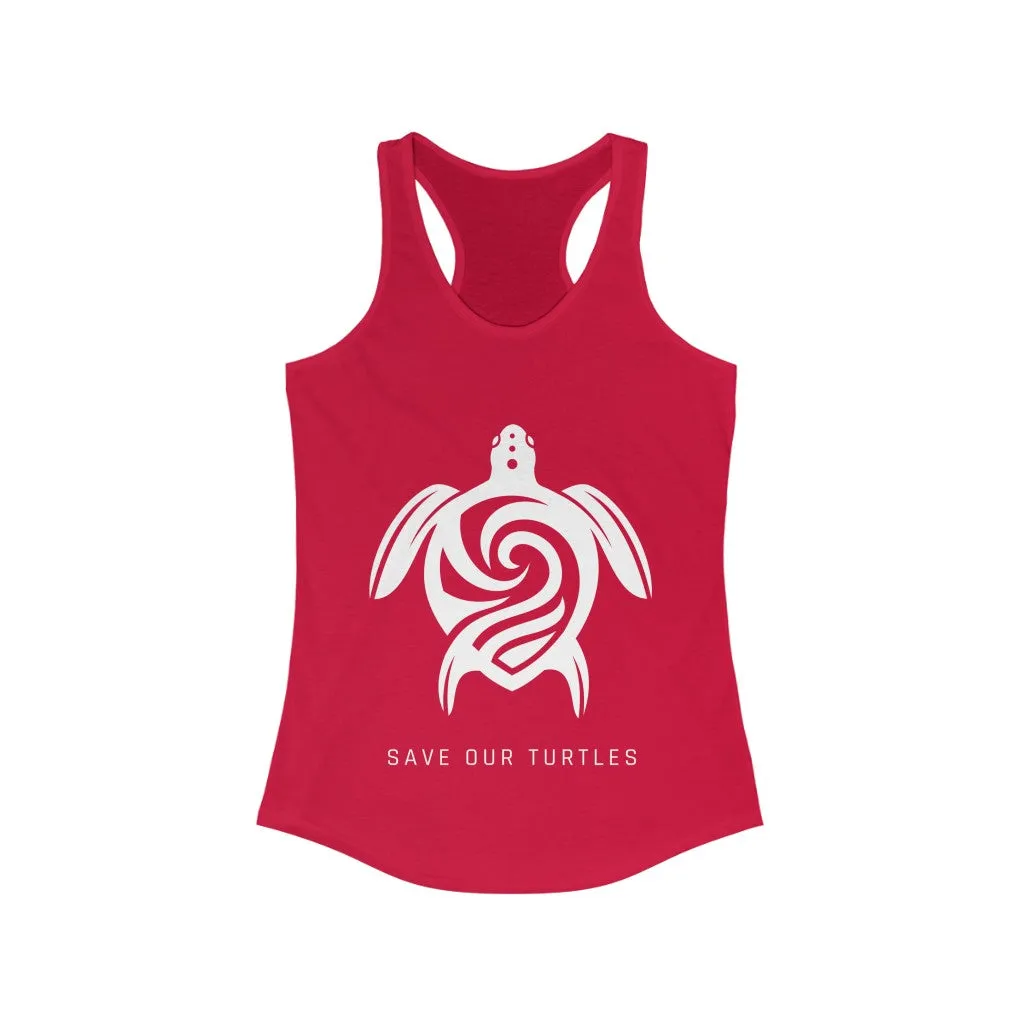 Women's Save Our Turtles Racerback Tank