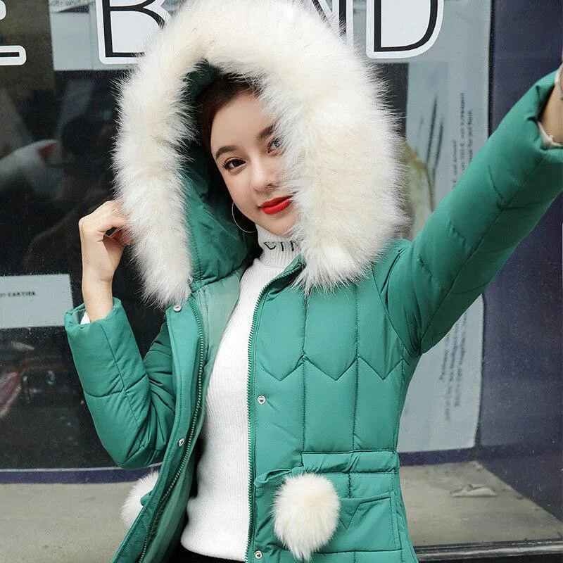 Women's Winter Thick Down Parka | Plus Size