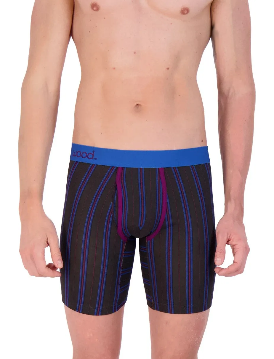 Wood Triple Threat 6" Biker Brief